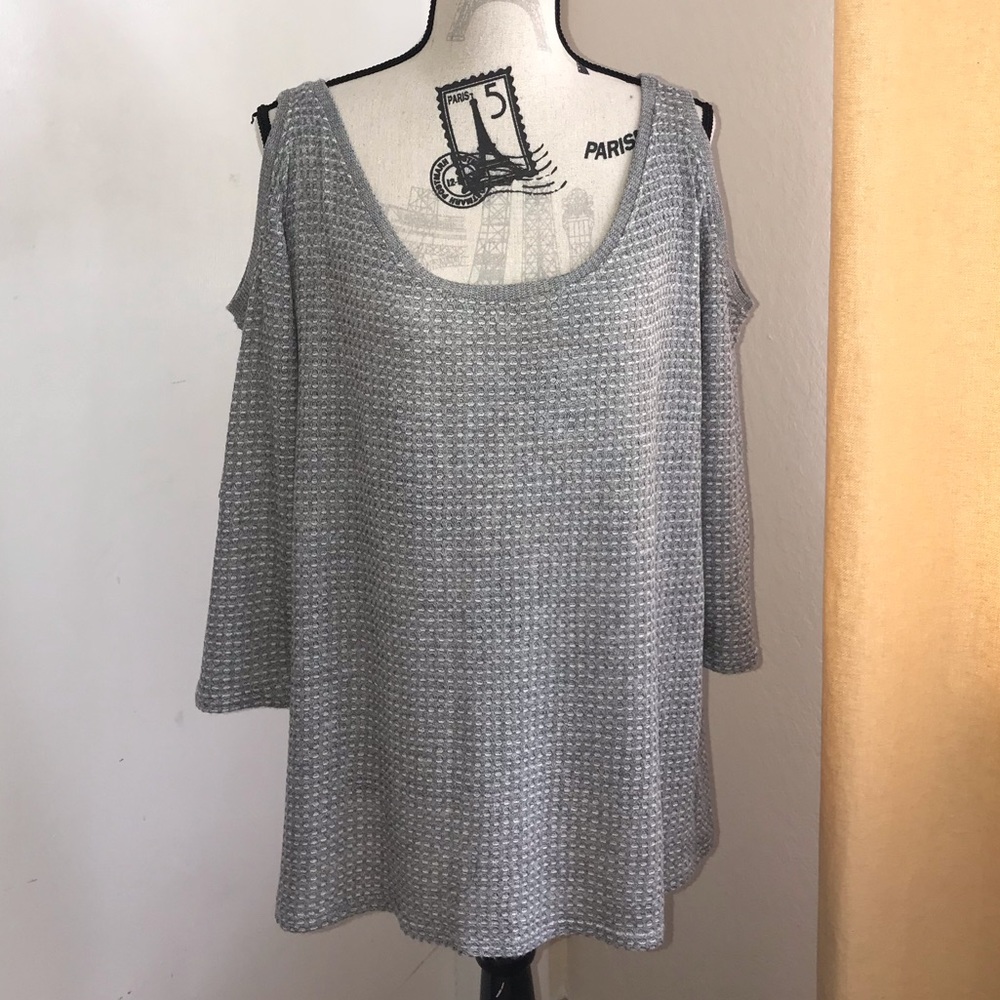 Velvet by Graham & Spencer Cold Shoulder Sweater